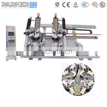 LJJZ4-CNC-S1800*3000 Alu-window-door Four Corner Automatic Crimping Machine photo-3