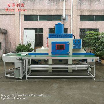 Plane line automatic sand blasting machine