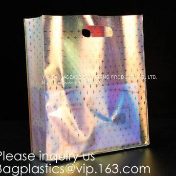 Hologram Clear Bag, Great for Sports Games, Work, Security Travel,Stadium Work Purse Handbags Vinyl Tote Bags Shoulder