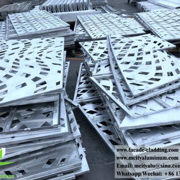 Perforated metal facades aluminum cladding panels manufacturer in China Guangzhou