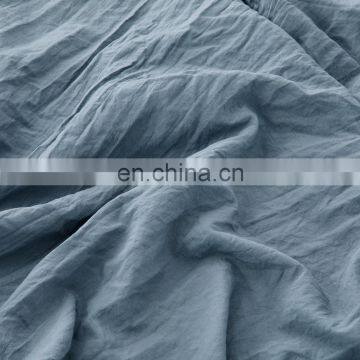 Amazon Hot Sale Super Luxury Soft 4 Piece King Size Microfiber Washed Cotton Factory Stock Duvet Cover Bedding Set photo-5