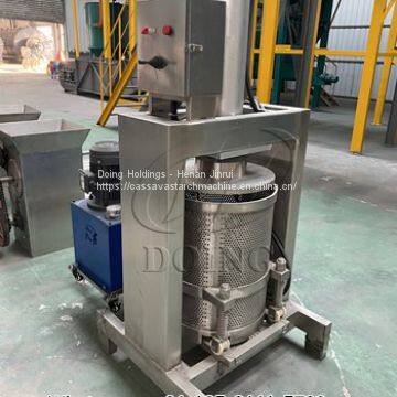 Small scale and homemade garri dewatering machine Hydraulic press in garri making line