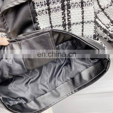 2020 New Product Thickened Plaid Jacket Fashion Girl's Foreign Style Jacket photo-3