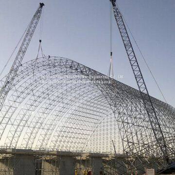 Guangdong Tapai Group Steel Structure Space Frame Dome and Barrel Storage Project