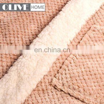 High Quality Super Soft 100 Cotton/fleece Terry Microfiber Bathrobes Women Wholesale Bathrobe With Hood photo-5