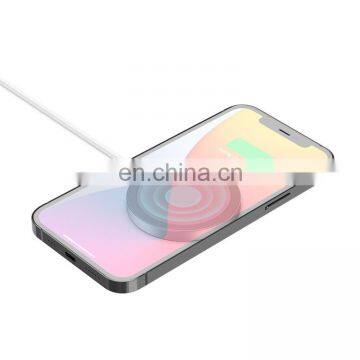 2020 Amazon 15W Magsafing Wireless Magnetic Fast Charger Type c for IPhone 12 Mini Pro Max Phone Wireless Charger photo-5