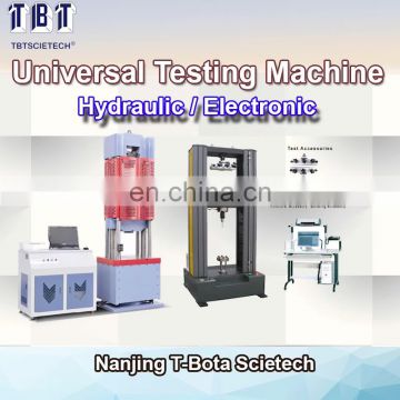 best selling ASTM D3787 ASTM D6796 fabric constant rate of traverse CRT test equipment utm tensile machine