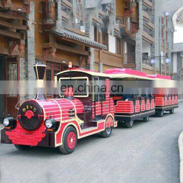 Kids Amusement Park Track Train for Sale Road Train photo-4