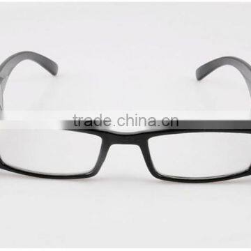 Ultra Bright Dual LED Lighted Up Map Book Readers Reading Black Full Frame Eye Glasses Eyeglass Spectacle Diopter Magnifier Ligh
