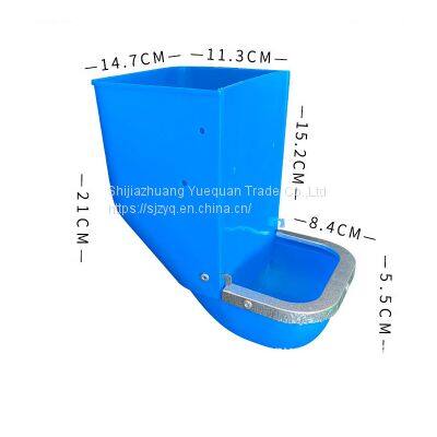 Rabbit Feeder 12cm Farm Rabbit Food Feeder Automatic Rabbit Feeder photo-3