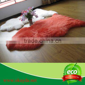 Home decoration wholesale sheepskin rug