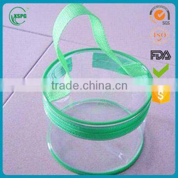 2015 pvc fashional clear columniform bag