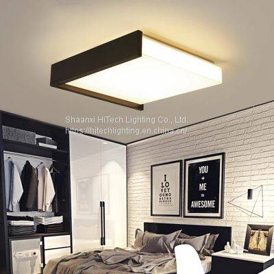 Modern Bedroom Ceiling Lamp Room Master Bedroom Guest Room Lamp Nordic Creative Square LED Geometric Design Ceiling Lamp photo-4