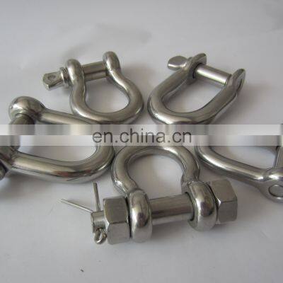 Stainless Steel European Type Bow Shackle for Marine and Industrial Rigging Aplications photo-3