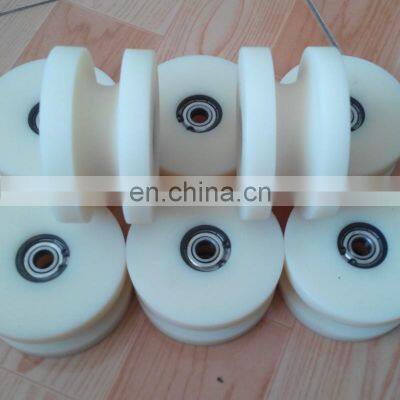 Factory wholesale discount different diameter mc pa6 nylon parts profile,nylon pulley for sale