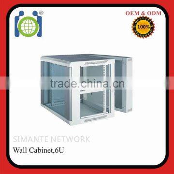6U Double Section Wall Cabinet