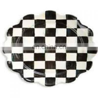 chess design tray