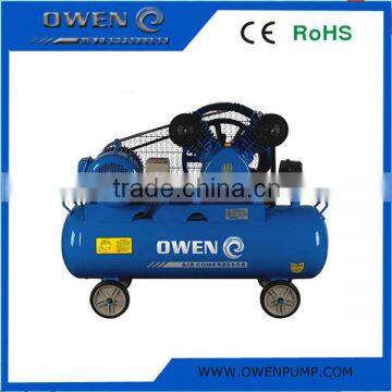 Portable piston belt driven Air Compressor 5.5HP V type with CE