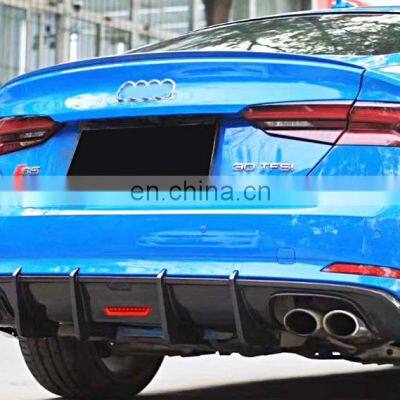 S5 KB Style Carbon Fiber Diffuser For Audi S5 B8.5 With Light Audi S5 Diffuser Rear Lip 2012 2013 2014 2015 2016 photo-3