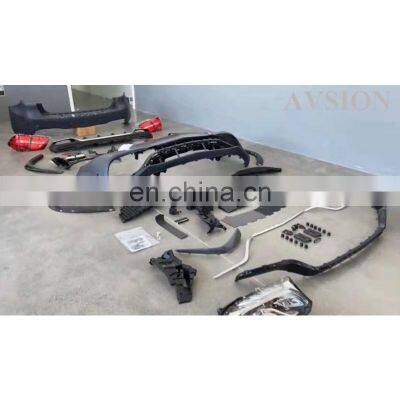 Body Kit for X166 GL 2012-2015 to Gls63 Car Bumpers for Mercedes Benz GL X166 2012-2015 Year Upgrade GLS63 AMG 2019 Model