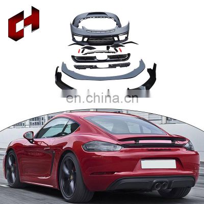 CH Best Sale Automotive Accessories Front Bumper Side Stepping Lamp Car Body Kit For Porsche 718 2016-2018 to GTS