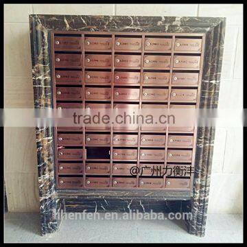 Stainless Steels Corporate Mailbox and Modern Residential Mailbox