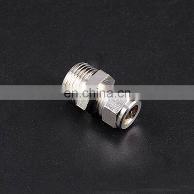 SNS KTC series KTC8-03 high quality metal choked sleeve straight brass connector