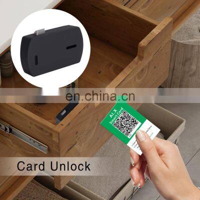 WE.LOCK Electrical Control APP Funiture Wooden Card Lock for Jewelry Cabinet