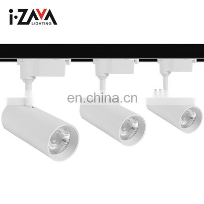 Indoor Living Room Mall Clothes Store Surface Mounted Cob 15w 25w 38w Aluminum Led Track Lighting