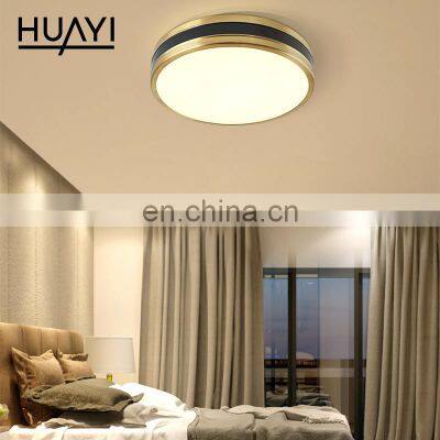 HUAYI Hot Sales Round Square 18watt House Bedroom Lighting LED Modern Ceiling Light