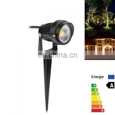 220V 110V 12V 24V Outdoor Garden Lamp 3W 5W 7W Cob Spike LED Spot Light photo-5