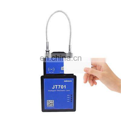 RFID container truck door lock tracker with gps