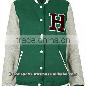 JERSEY VARSITY BOMBER JACKET