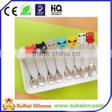 3d design bad dogs pvc spoon