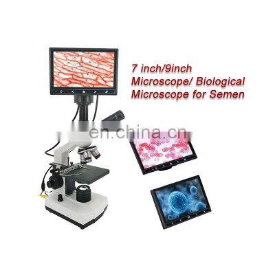 HC-R069 7 Inch Digital microscope animal sperm analysis microscope veterinary microscope