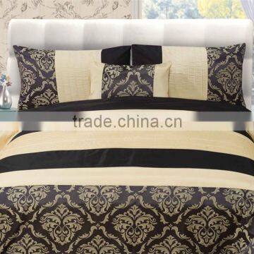 Classic pleated adult jacquard duvet cover