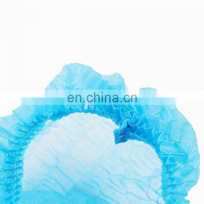 Hospital Protective Safety Hair Clip Cap Medical Disposable Hair Cap Nonwoven Head Cover Clip Cap