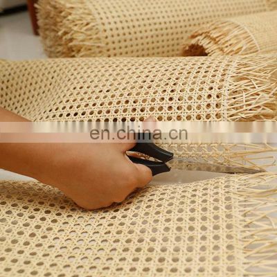 Top Quality Customized Rattan Webbing Roll PE Plastic Material Ratan for Rattan Cabinet