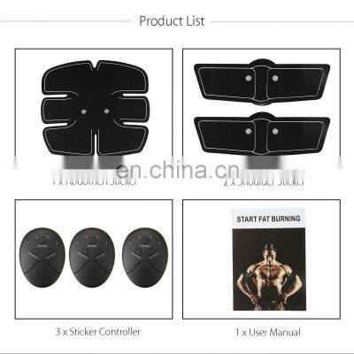 Electric Body Slimming Massager Toner Trainer Compex Stimulant Belt Wireless Abs Ems Abdominal Muscle Stimulator photo-3