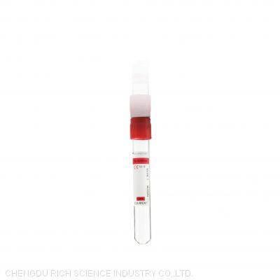 No Additive Plain Tubes Evacuated Blood Collection Sreum Tube, Test Tube for Blood Sample Colletion (CE) photo-2