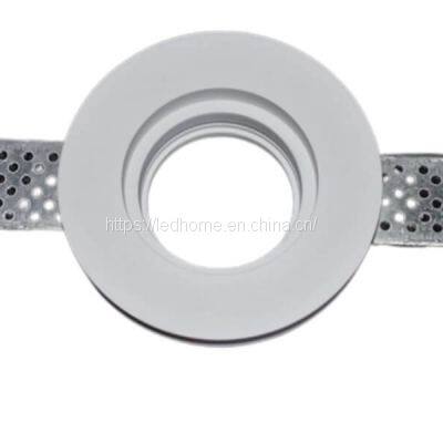 Round Recessed Gypsum GU10 LED Down Lights