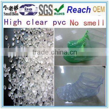 2014 manufactory of Transparent pvc compound for sandal in Africa market