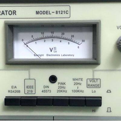 8 white noise & pink noise tester 8121C