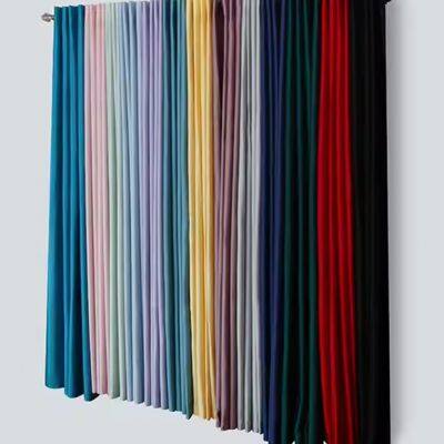 High Quality Factory Luxury Silk Curtains For Sophisticated Bedroom And Living Room Decor photo-2