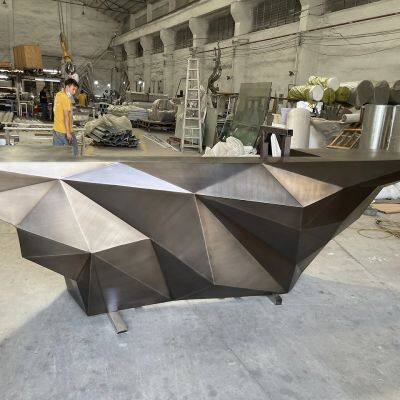 Shaped Stainless Steel Sculpture photo-2