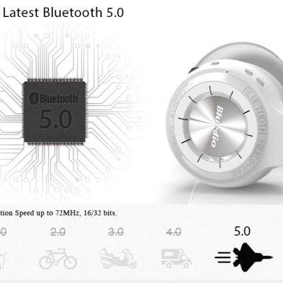 Bluedio HT Headset Bluetoot Headset Wireless 5.0 Private Mode Sports Stereo Subwoofer Headset photo-3