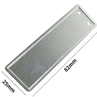 2.5*8.2CM metal sign + iron wire