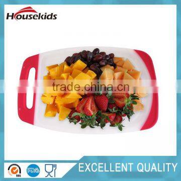 Professional rubber wood chopping board with CE certificate HS-CB007