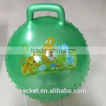 jumping ball with handle for kids wholesale