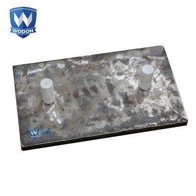 bimetallic alloy wear steel plate Wear parts wear resistant liner for shield machine